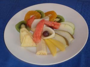 Plato de fruta